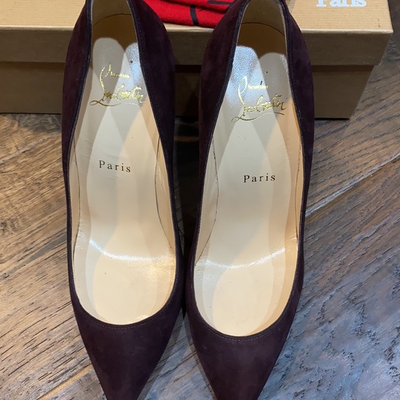 Christian Louboutin Pigalle Follies Suede 37.5 - Picture 7 of 10